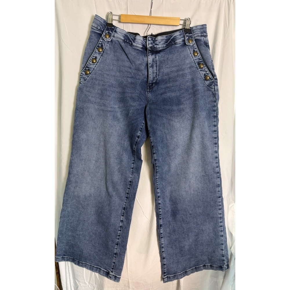 St. John's Bay Blue Flare & Wide Leg Jeans